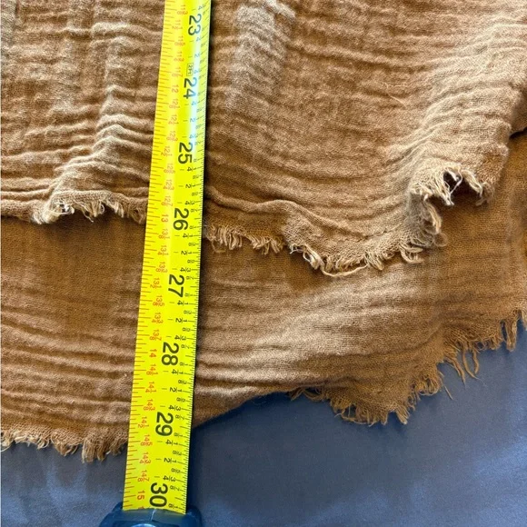 Urban Outfitters 100% Cotton Gauzy Button Down Oversized, Soft, size Large - Picture 4 of 5